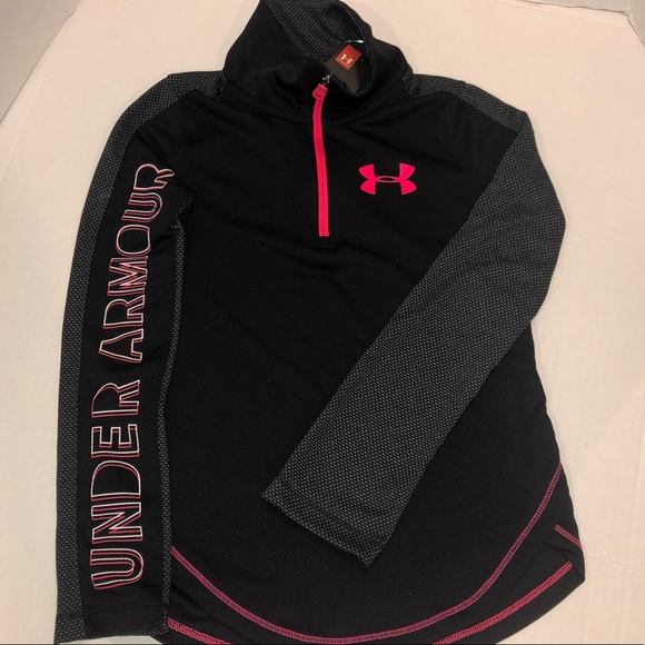 NWT Under Armour HeatGear Fitted Girls Youth Small - Picture 9 of 9